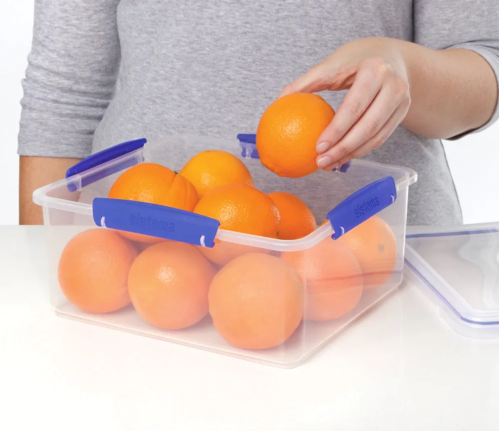 Sistema® KLIP IT™ 5L Rectangle Food Storage Container