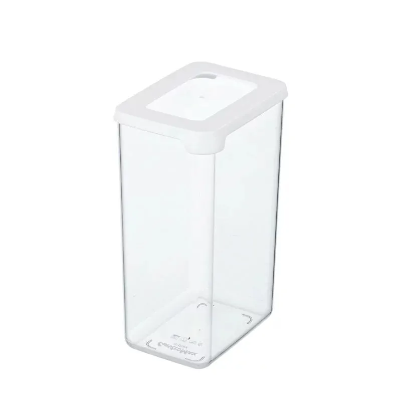 Smart Store Vision 1.6L Food Container - Transparent/White