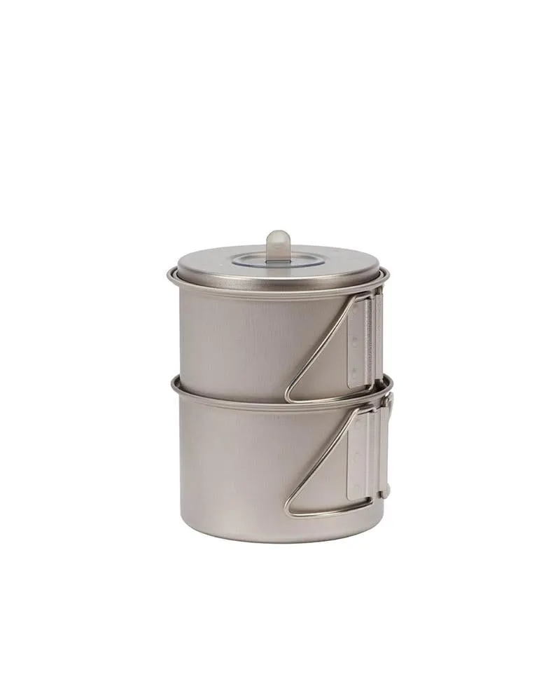 Snow Peak Titanium Mini Solo Cookset