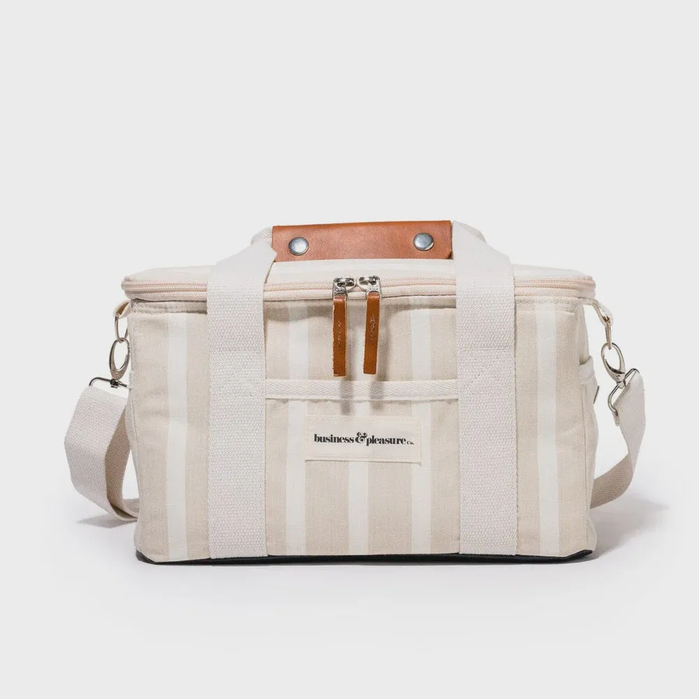 The Premium Cooler Bag- Monaco Stripe - Nat