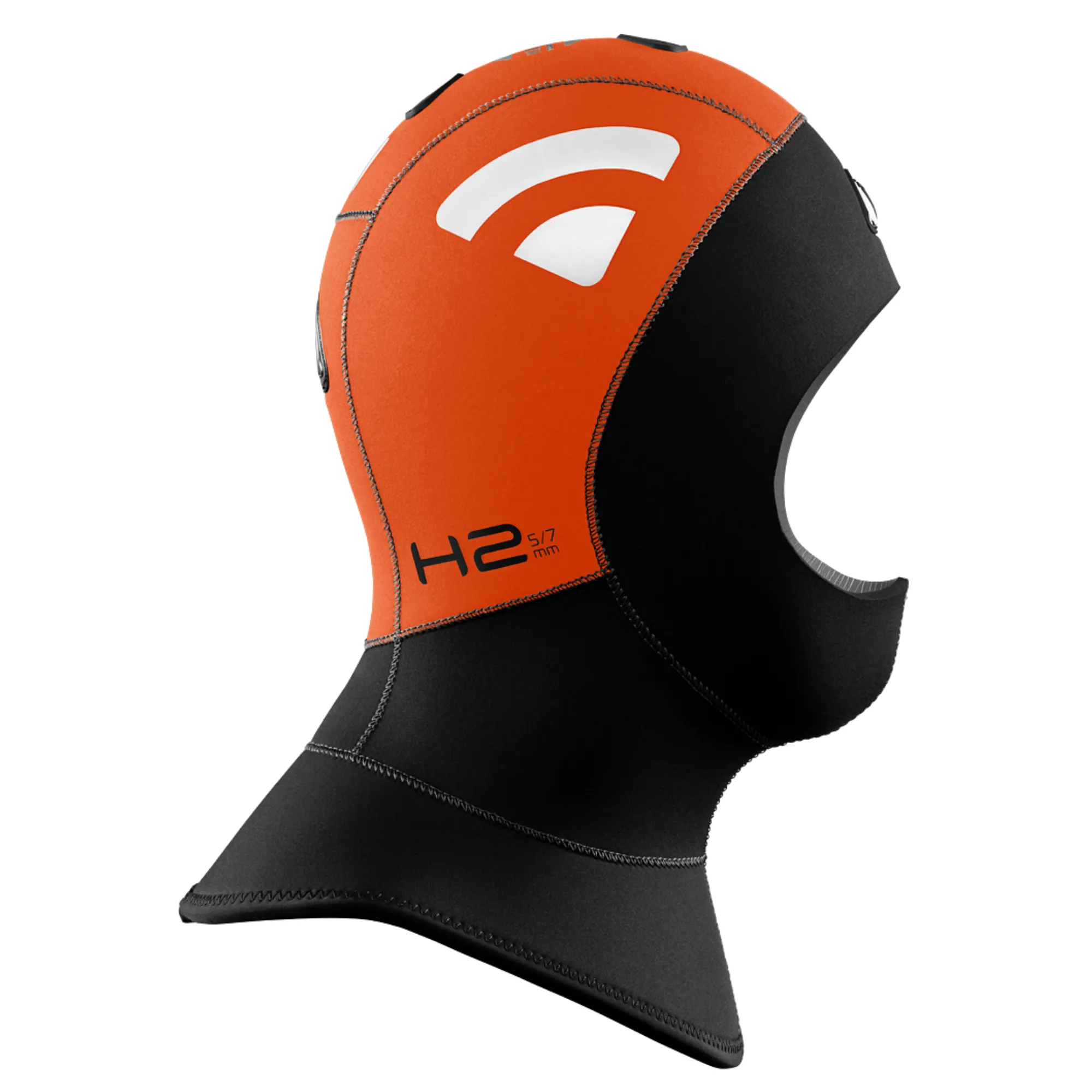 Waterproof H2 High Visibility Bibbed 5/7mm Hood