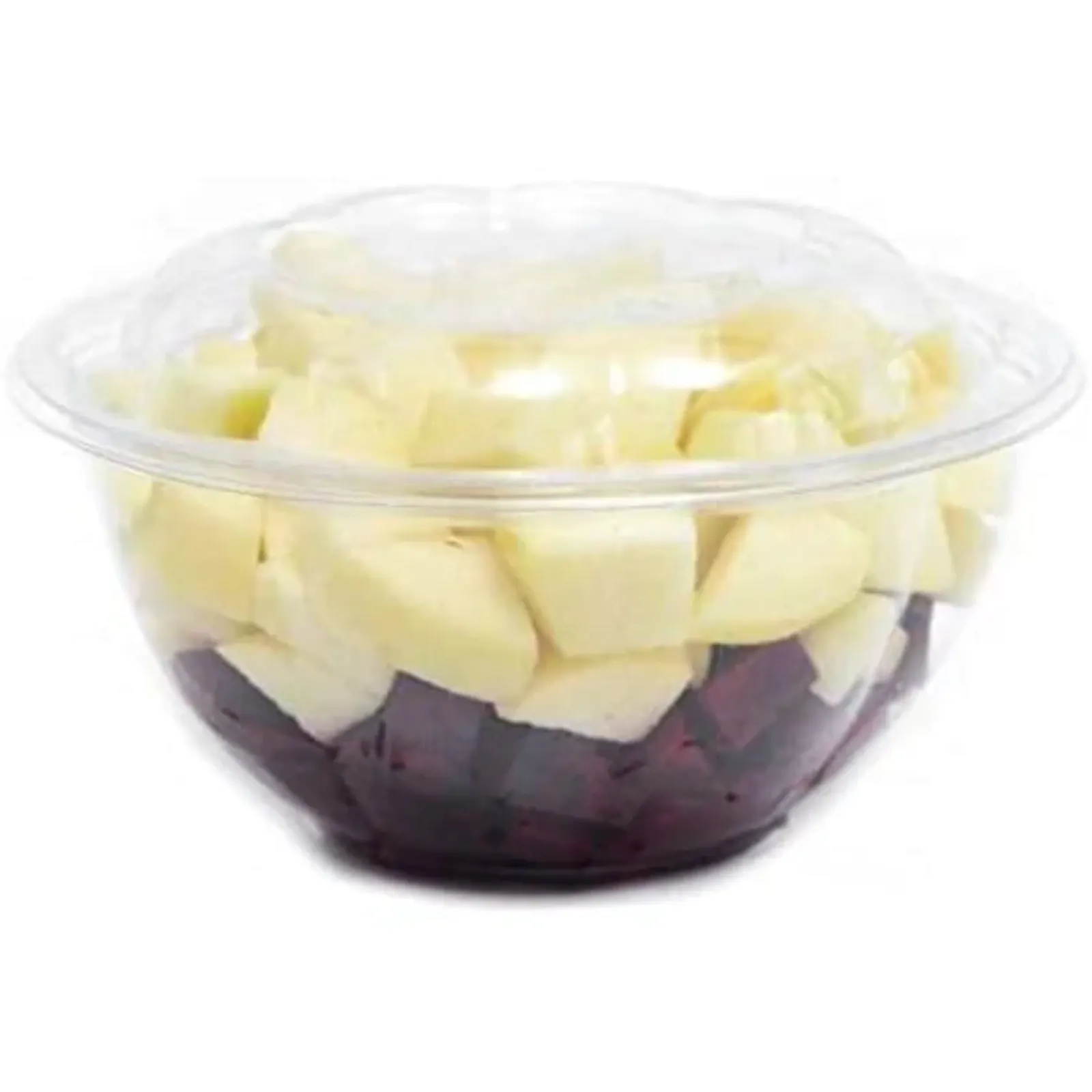 *WHOLESALE* 24oz. Rose / Salad Bowls To-Go Containers with lids | 150 ct/case