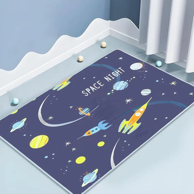 XPE Foam Space Night Theme Baby Play Mat, Play Mats for Crawling Babies, Baby Play Mat, Crawling Mat, Anti-Slip Floor Mat for Babies, Foldable Floor Mat for Toddlers