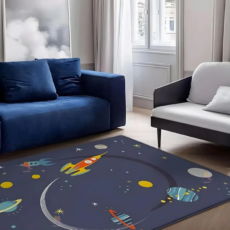 XPE Foam Space Night Theme Baby Play Mat, Play Mats for Crawling Babies, Baby Play Mat, Crawling Mat, Anti-Slip Floor Mat for Babies, Foldable Floor Mat for Toddlers